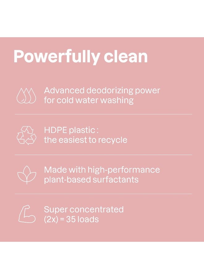 ATTITUDE Baby Laundry Detergent, EWG Verified, Plant and Mineral-Based Formula, HE Compatible, Vegan Household Products, Sweet Lullaby, 35 Loads, 35.5 Fl Oz - Image 4