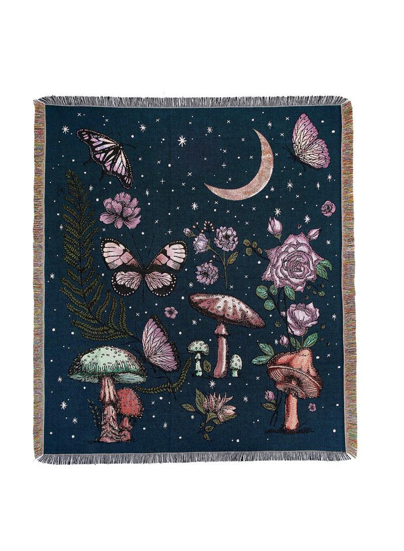 Y&D 160*130cm Camping Blanket Outdoor Blanket Picnic Blanket Sofa Blanket Bed End Blanket Air Conditioning Blanket Shawl Blanket Thread Blanket  - Image 1