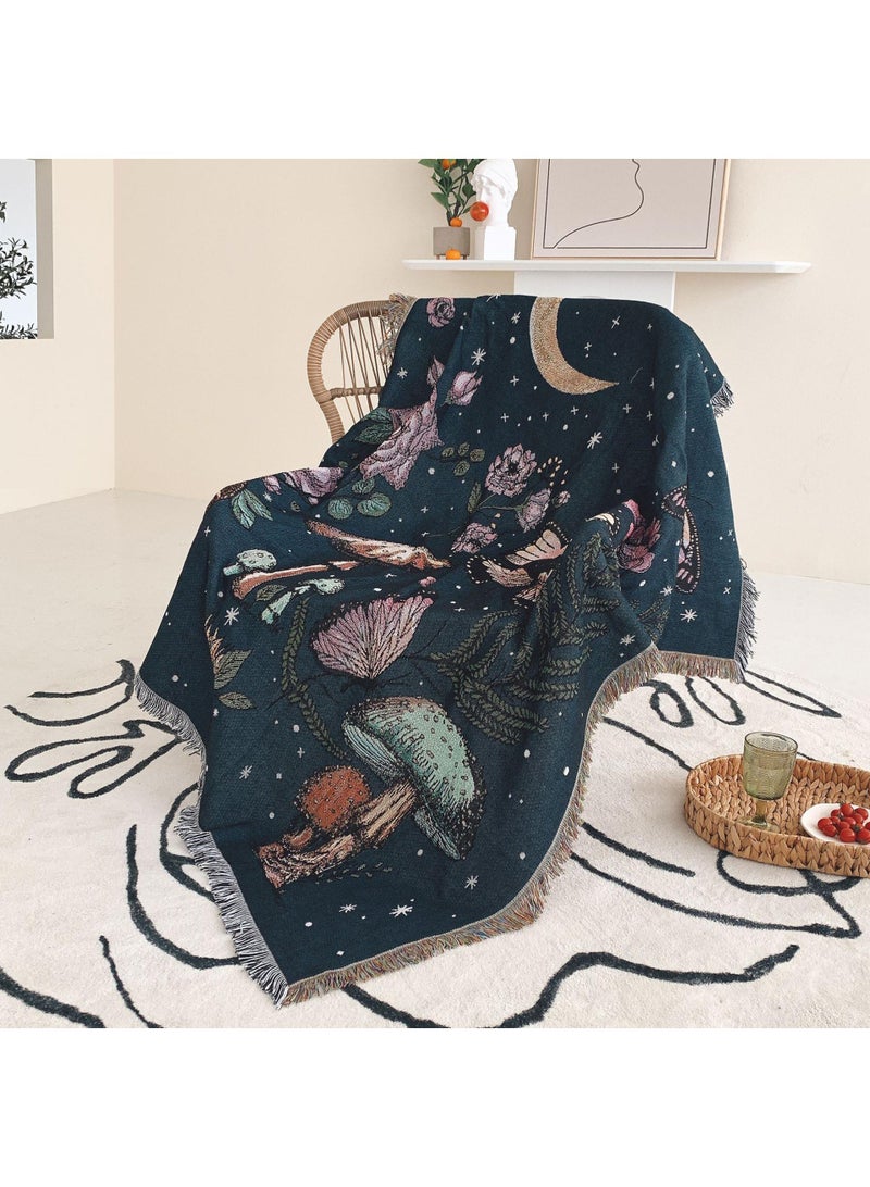 Y&D 160*130cm Camping Blanket Outdoor Blanket Picnic Blanket Sofa Blanket Bed End Blanket Air Conditioning Blanket Shawl Blanket Thread Blanket  - Image 2