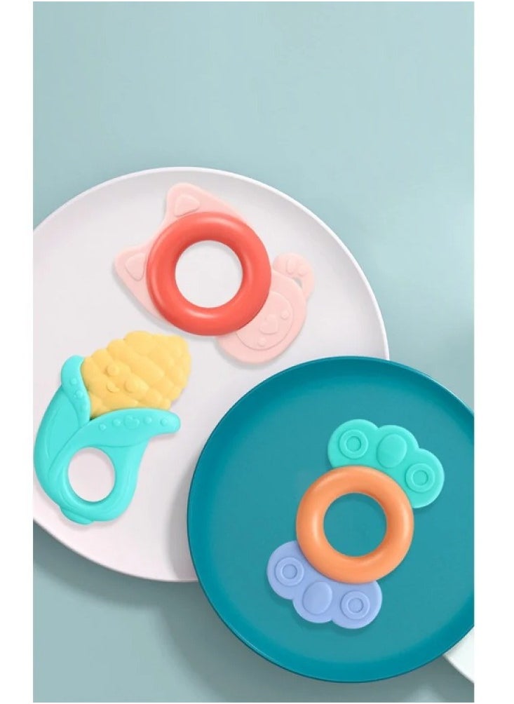 Baby Teethers and Rattles Set for 0-12 Months