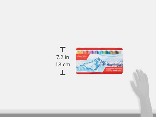 Caran d'Ache باستيل كاران د'اش كلاسيك نيكولور II القابل للذوبان في الماء، 84 لون (قد يختلف التعبئة) - Image 3