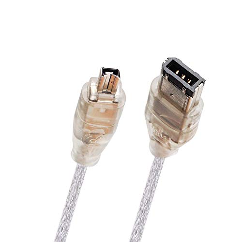 axGear IEEE Firewire 1394 Cable 4 Pin to 6 Pin 4-6 Pin Link Cable Wire 2.5 Ft - Image 3