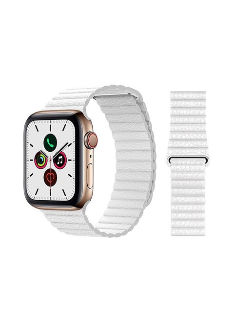 Stylish Band For Apple Watch Series 5/4/3/2/1 White