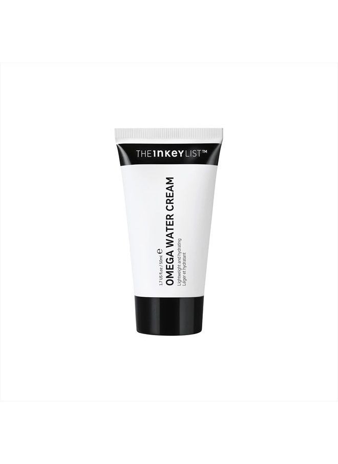 The Inkey List - Omega Water Cream Moisturizer, Lightweight Oil-Free Face Moisturizer for Dry Skin, Control Oil Levels and Even Skin Tone, 1.69 fl oz - Image 1