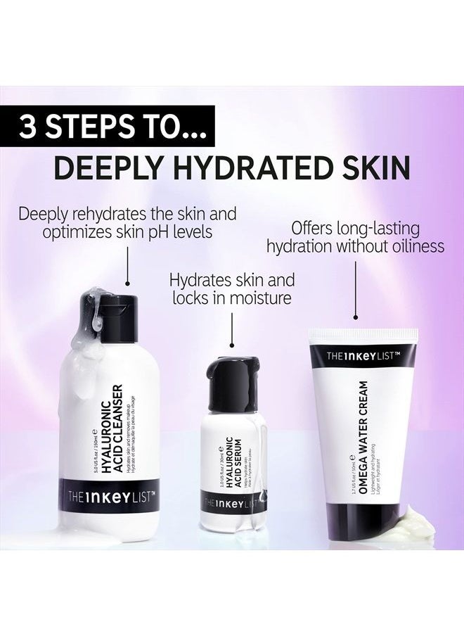 The Inkey List - Omega Water Cream Moisturizer, Lightweight Oil-Free Face Moisturizer for Dry Skin, Control Oil Levels and Even Skin Tone, 1.69 fl oz - Image 1
