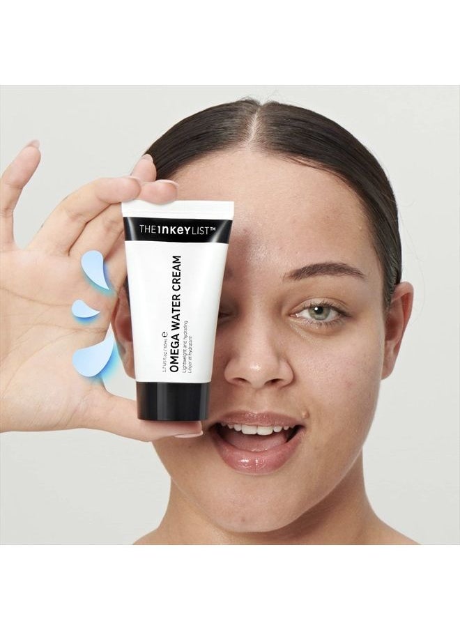 The Inkey List - Omega Water Cream Moisturizer, Lightweight Oil-Free Face Moisturizer for Dry Skin, Control Oil Levels and Even Skin Tone, 1.69 fl oz - Image 1