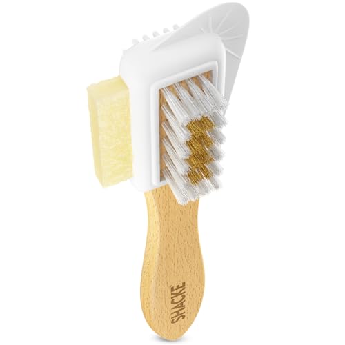 Shacke Suede & Nubuck 4-Way Leather Brush Cleaner (Side Eraser) - Image 1