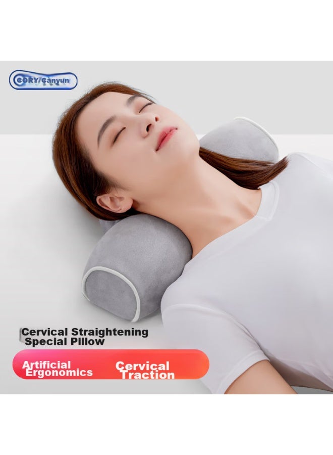 Cory Cervical Pillow For Posture Correction, Anti-curved To Straight Sleep, Deep Sleep Memory Foam Pillow Core, Adult Cylindrical Pillow D3s - Image 1