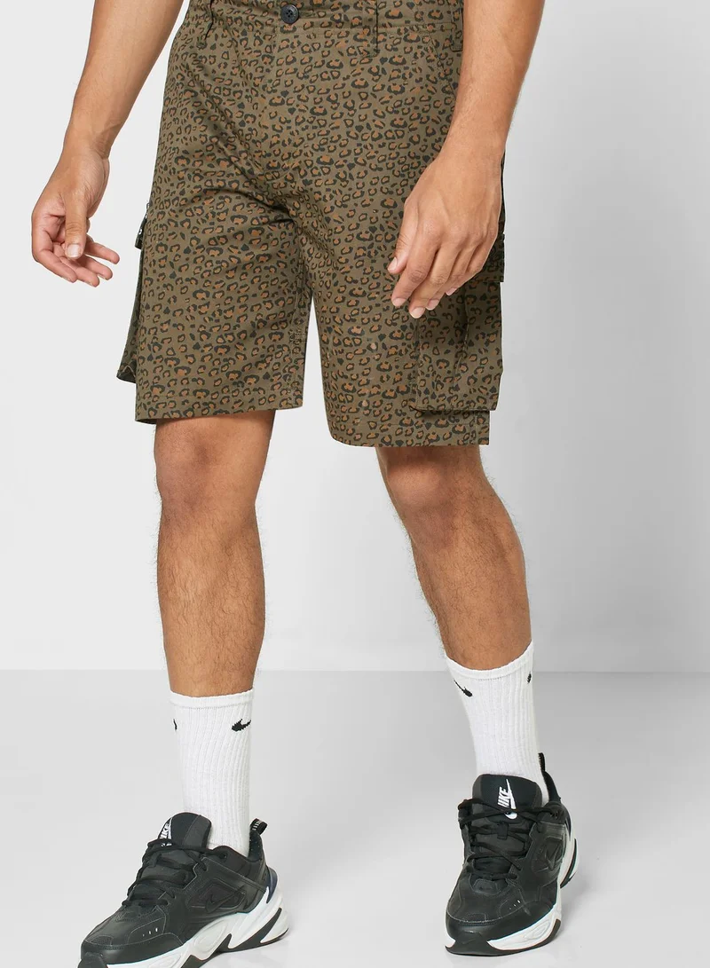 The Hundreds Hellcat Cargo Shorts