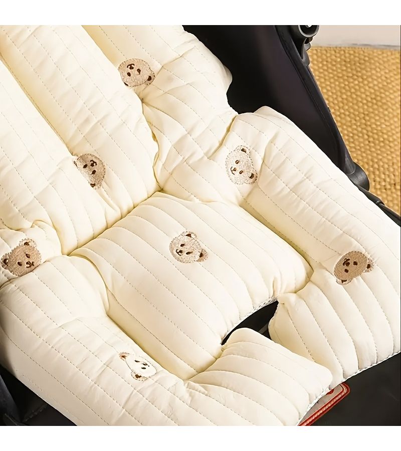3D Air Mesh Bear Baby Stroller Cushion Universal Soft Breathable Seat Pad Liner For Stroller - Image 5
