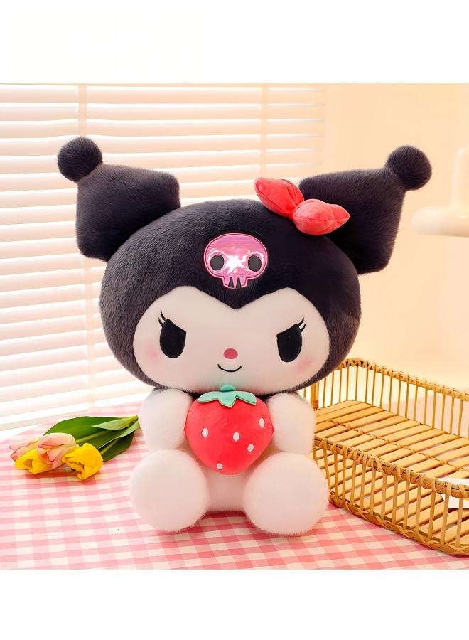 kuromi Sanrio Kuromi plush toy with soft filling, plush doll for children's room decoration, suitable as a children's gift and party gift - Image 1