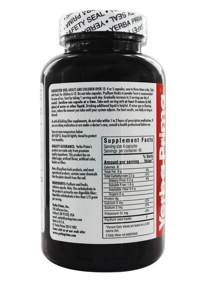 Yerba Prima قشور السيليوم الألياف النباتية - Image 3