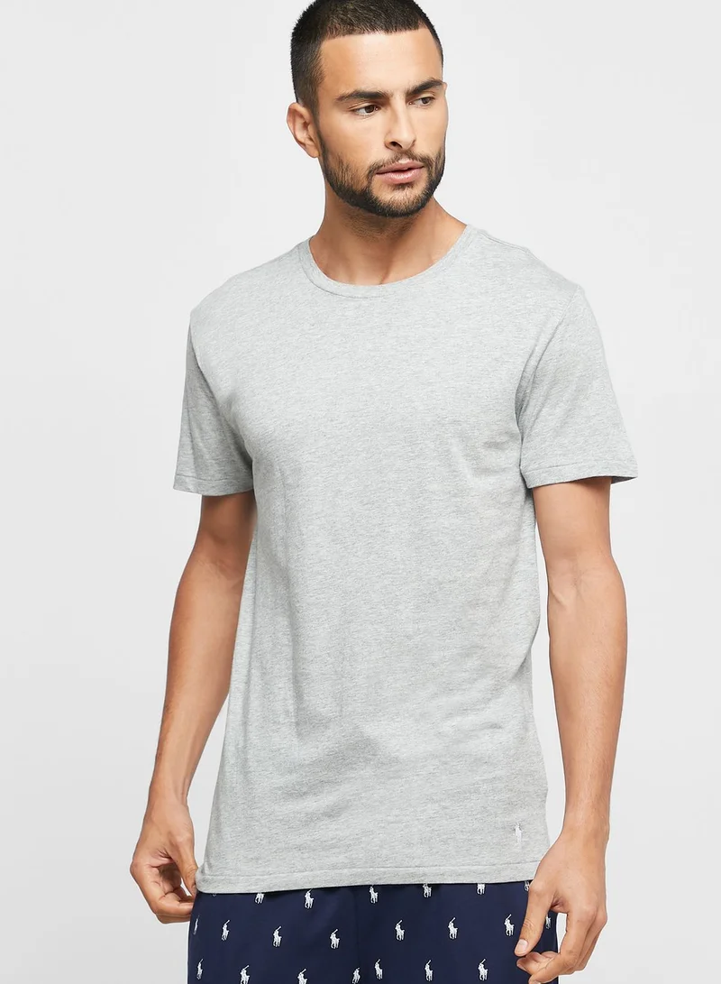 POLO RALPH LAUREN 3 Pack Assorted Crew Neck T-Shirt