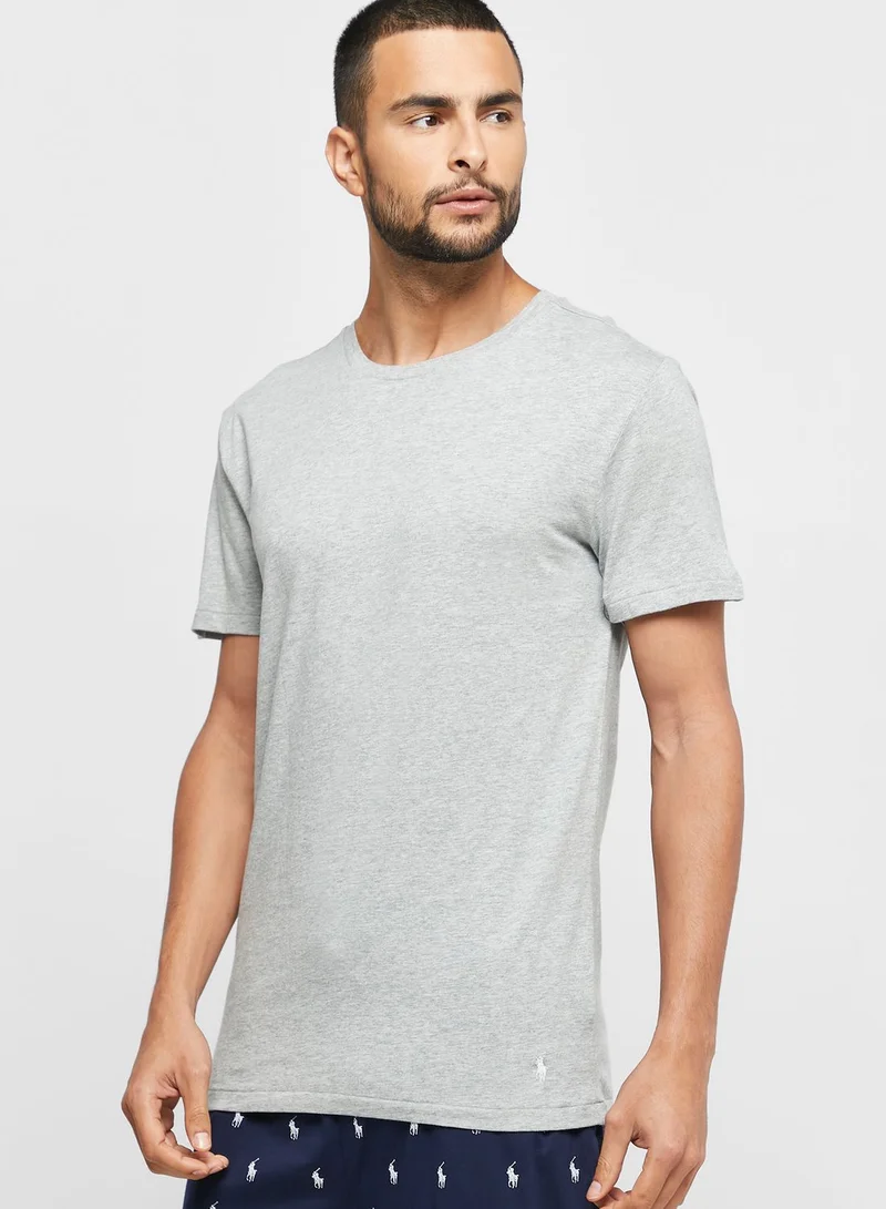 POLO RALPH LAUREN 3 Pack Assorted Crew Neck T-Shirt