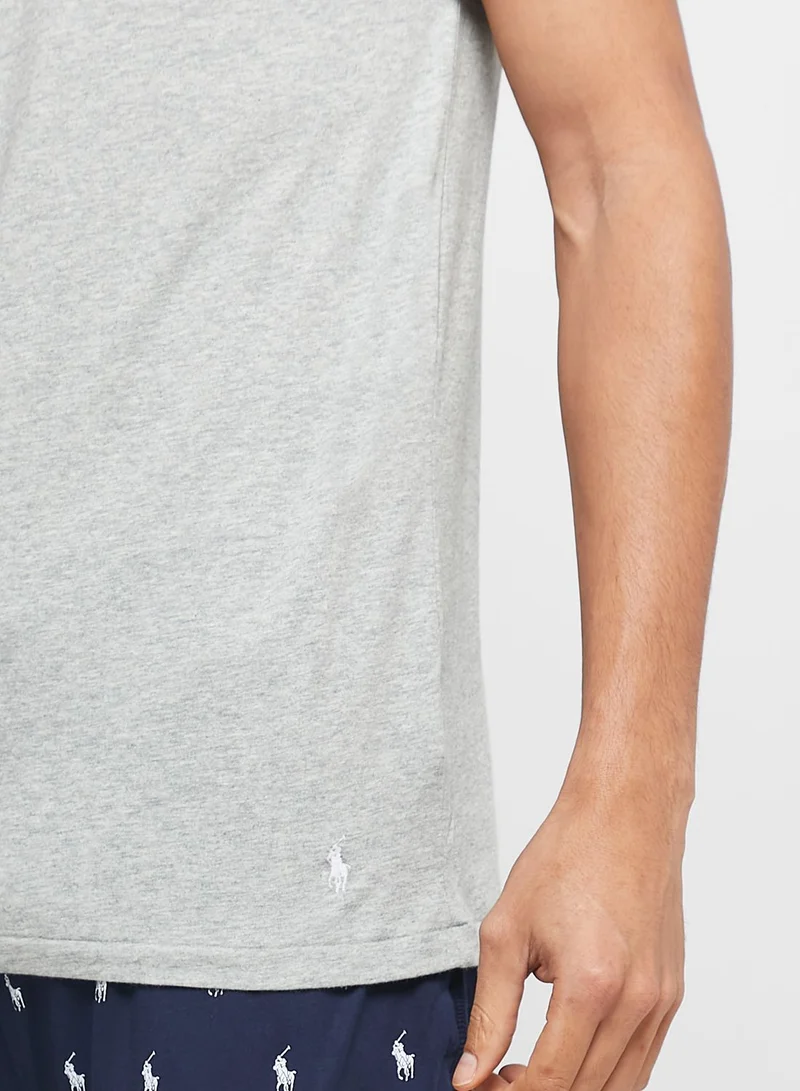 POLO RALPH LAUREN 3 Pack Assorted Crew Neck T-Shirt