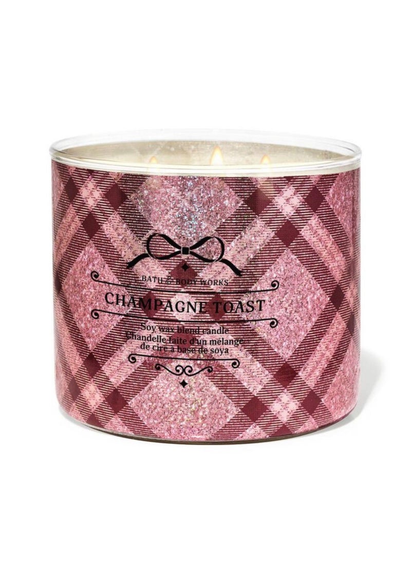 Champagne Toast 3-Wick Candle 411g