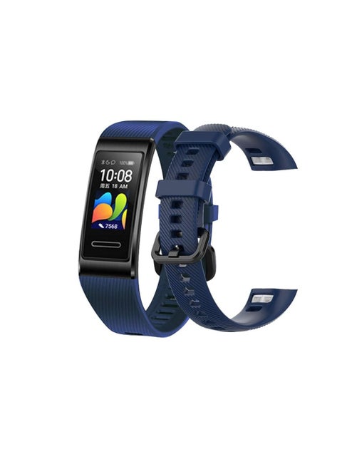 Silicone Wrist Strap Compatible for Huawei Band 3 Pro Replacement Watch Band Bracelet Compatible