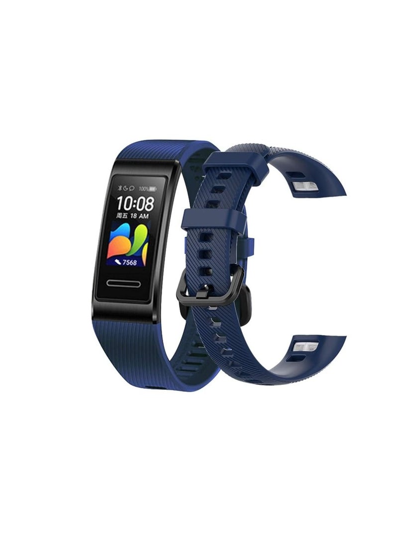 Generic - Silicone Wrist Strap Compatible for Huawei Band 3 Pro Replacement Watch Band Bracelet Compatible - Image 1