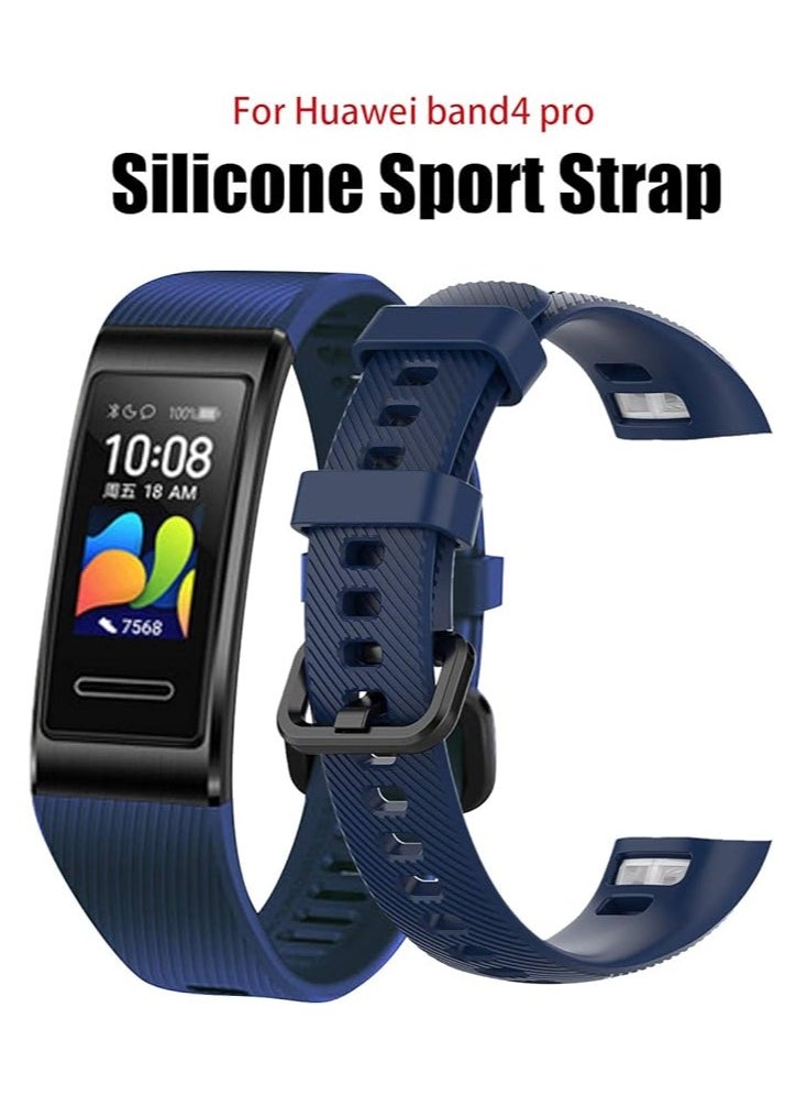 Generic - Silicone Wrist Strap Compatible for Huawei Band 3 Pro Replacement Watch Band Bracelet Compatible - Image 1