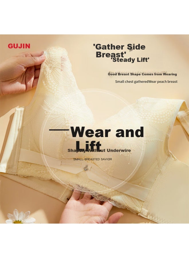 Gujin Tech Temperature Gradient Wireless Adjustable Side Support Push-up Women's Bra - Image 1