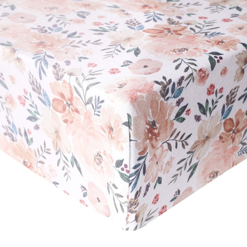 Copper Pearl Premium Fitted Knit Crib SheetToddler SheetAutumn by Copper Pearl