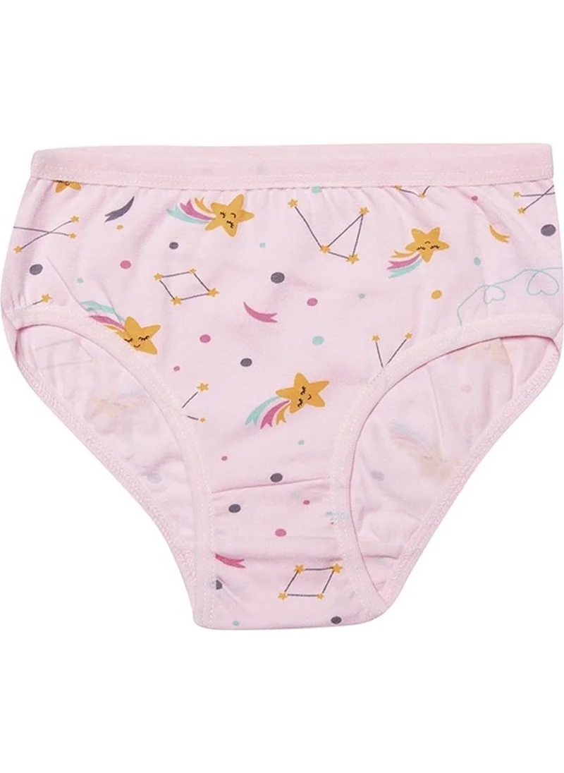 كوتا 3402X12 Girls' 12 Piece Lycra Mixed Pattern Bikini Panties-Colorful
