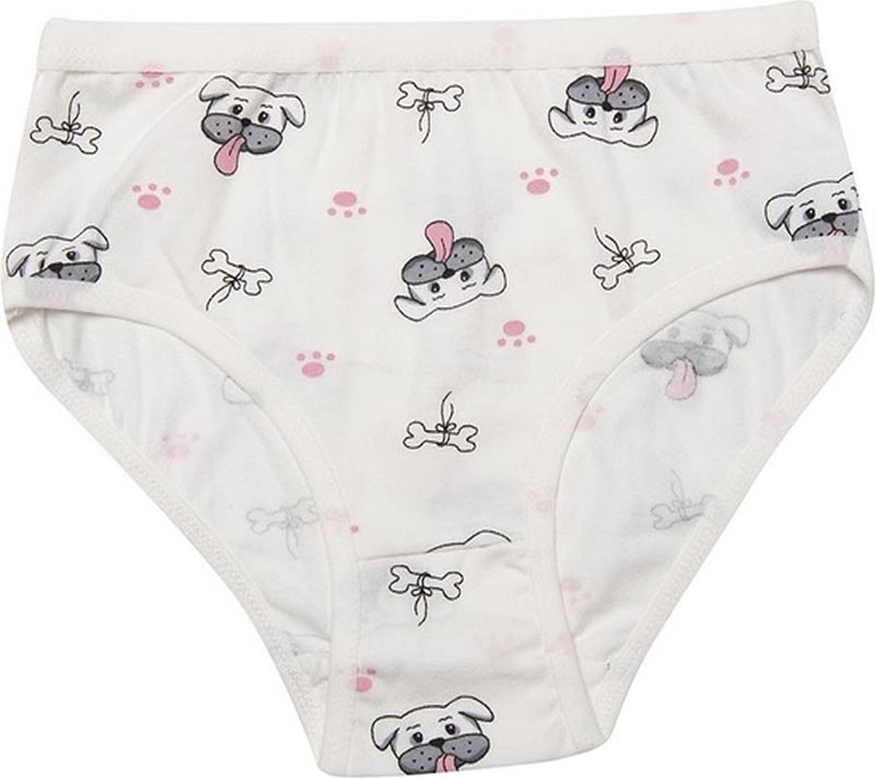 KOTA 3402X12 Girls' 12 Piece Lycra Mixed Pattern Bikini Panties-Colorful  - Image 1