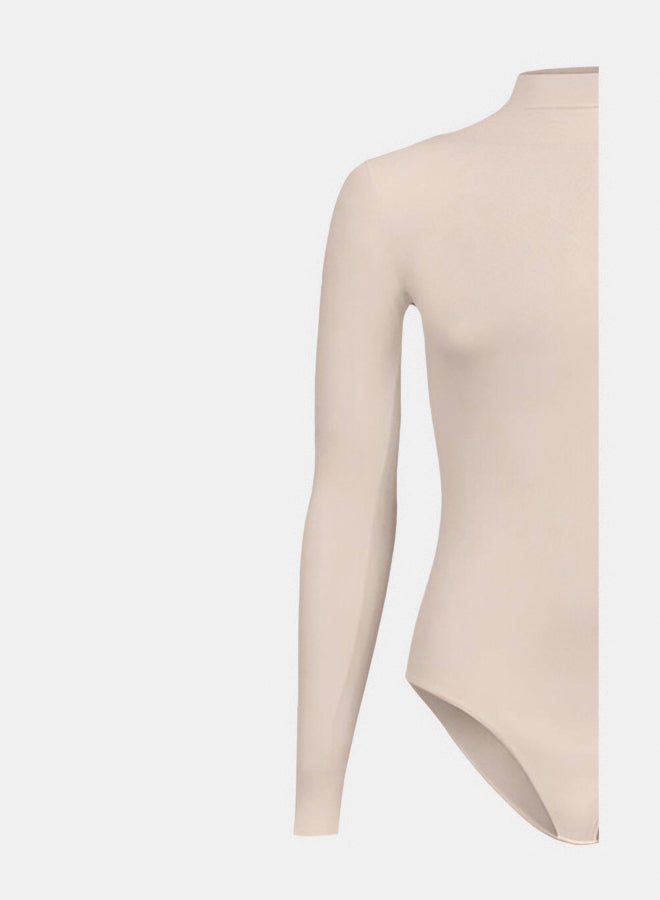 Silvy Lycra Wave High Long Sleeves High Neck Bodysuit Underwear For Women - Image 3