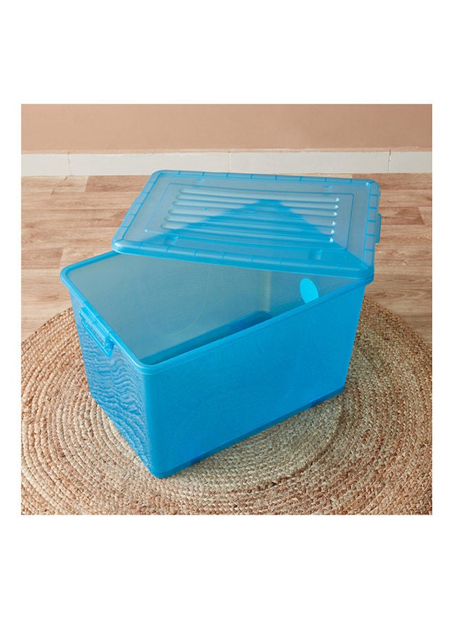 Home Box Rolling Storage Box with Wheels and Lid 94 Liter  - Image 2