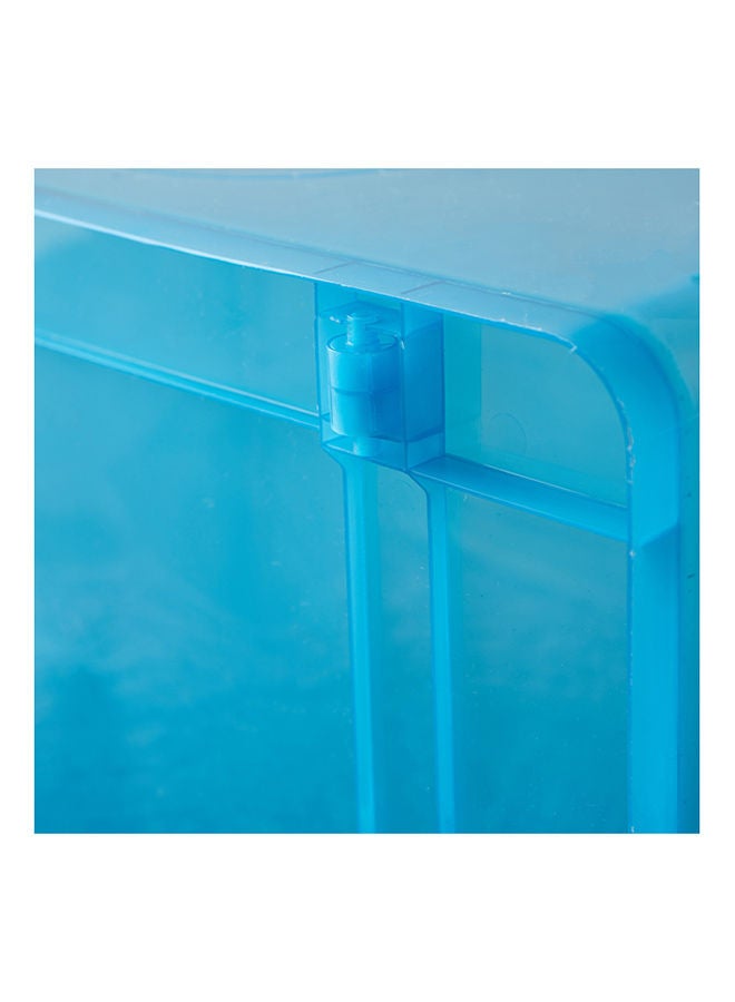Home Box Rolling Storage Box with Wheels and Lid 94 Liter  - Image 4