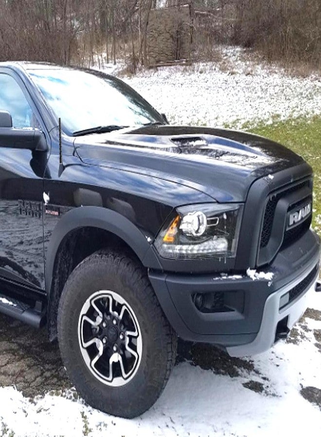 VOFONO Perfect Replacement Screw Thread Black Antenna for 2009-2019 Dodge Ram 1500 Models I 7 Inch - Image 3