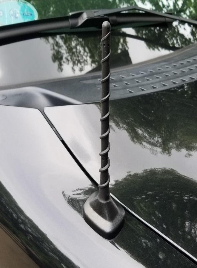 VOFONO Perfect Replacement Screw Thread Black Antenna for 2009-2019 Dodge Ram 1500 Models I 7 Inch - Image 4