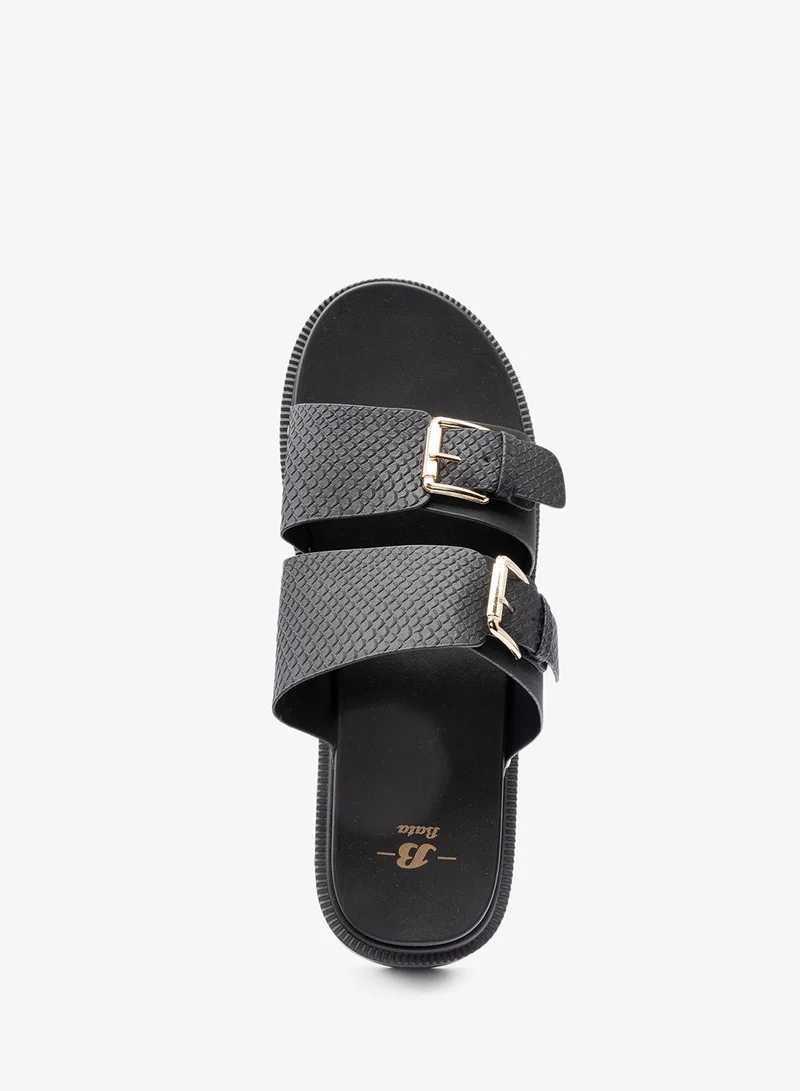 Bata  Stud‑Detail Platform Slide Sandals for Women | Best Price UAE