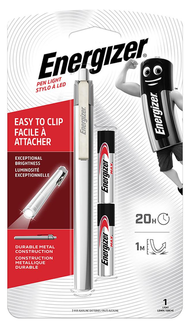 Energizer Fit in Pocket LED Penlight with 2 AAA Batteries - Image 1