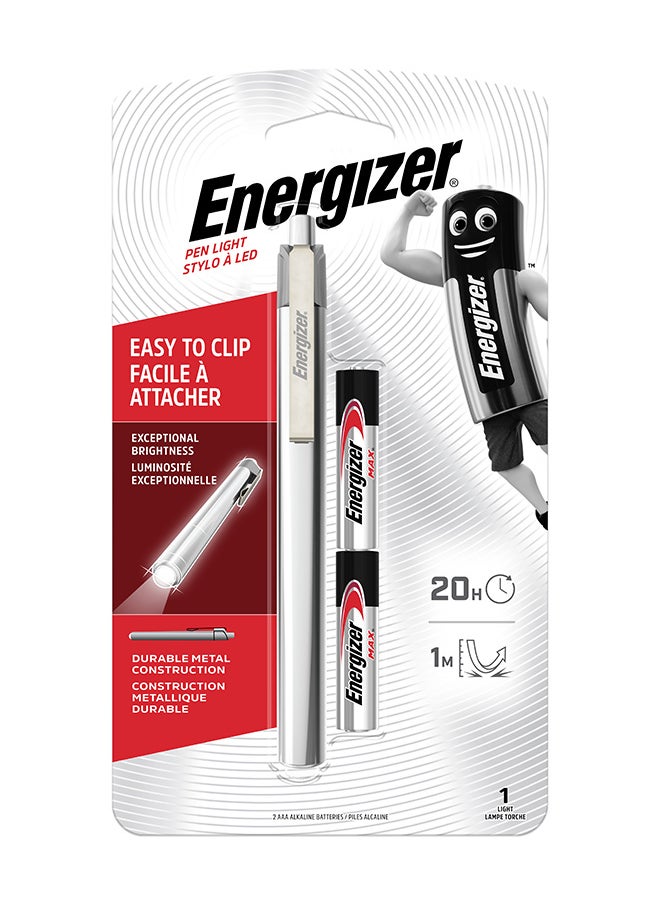 Energizer Energizer Fit in Pocket LED Penlight with 2 AAA Batteries  - Image 1