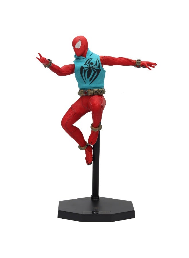 Avengers Marvel 1/6 Scarlet Spiderman Desktop Decoration Spiderman Character Model Collection Decoration Toys Gifts for Family and Friends - Image 3