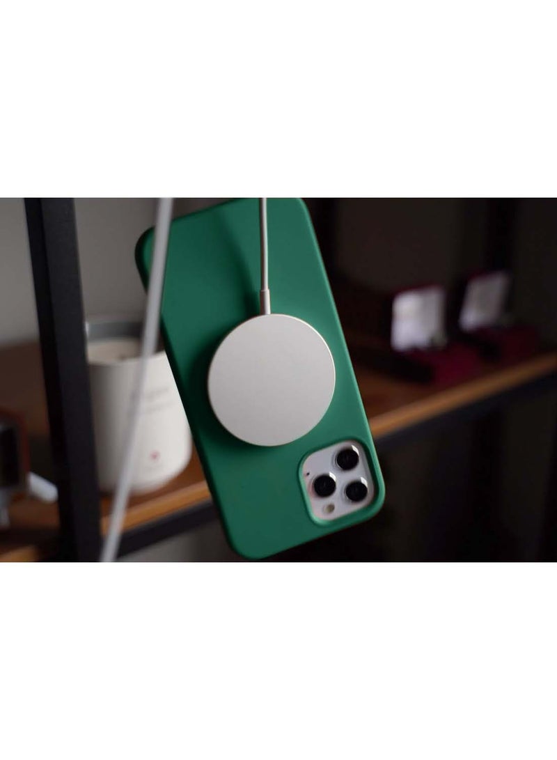 Wtech Apple iPhone 16 Pro Max 2024 Premium Liquid Silicone Case Cover - Dark Green - Image 5