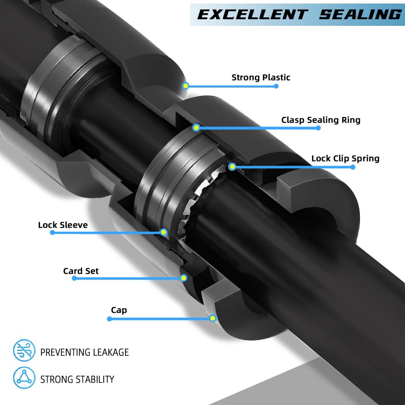 Spalolen 30PCS Push-to-Fit Drip Irrigation Emitters for 1/4 inch Irrigation Tubing, Adjustable 360 Degree Vortex Drip Emitters with Stake, Irrigation Dripper Sprinklers for Drip Irrigation System - Image 4