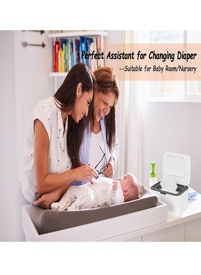 Beauenty - Seposeve Wipes Dispenser  Wipe Holder for Baby & Adult  Refillable Wipe Container  Keeps Wipes Fresh  One-Handed Operation. Non-Slip  Easy Open/Close Wipes Pouch Case  (Grey) - Image 1