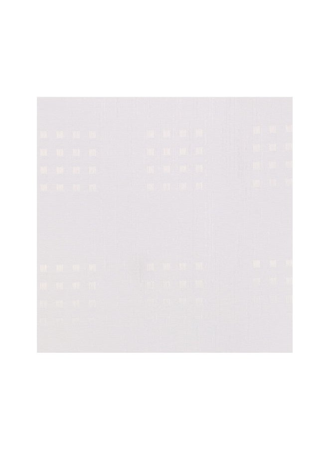 Tendance High Quality Polyester Shower Curtain with Integrated Eyelet Rings White 180 x 200cm 1207100  - Image 3