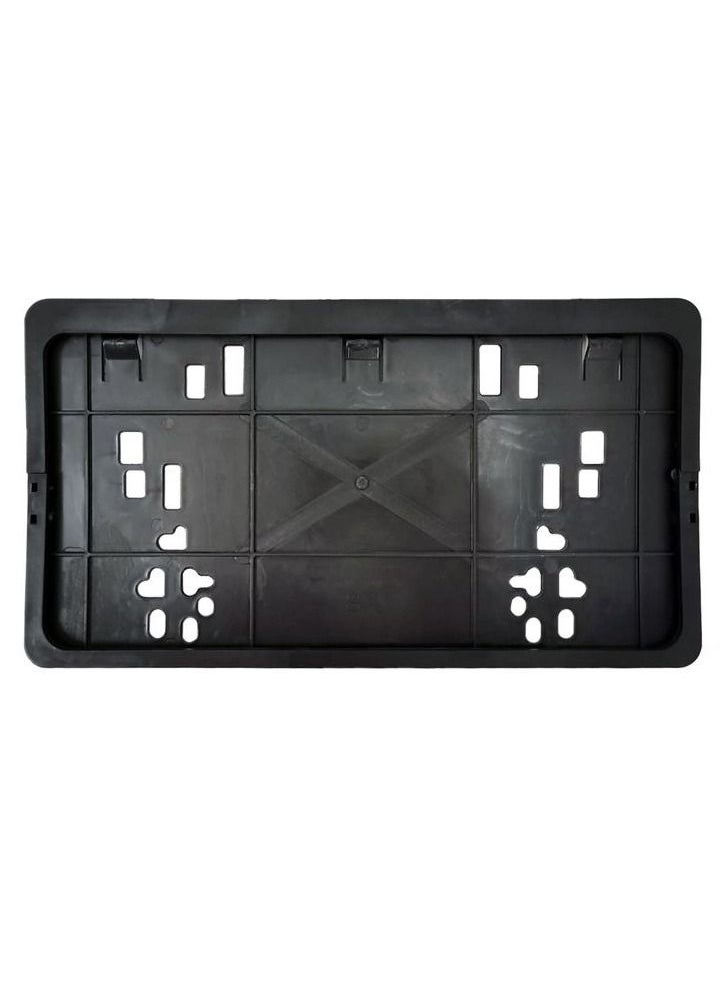 Generic High Quality Car Number Frame, Number Plate Holder, Car Number Plate Frame For All Cars,1 Pcs Black  - Image 2