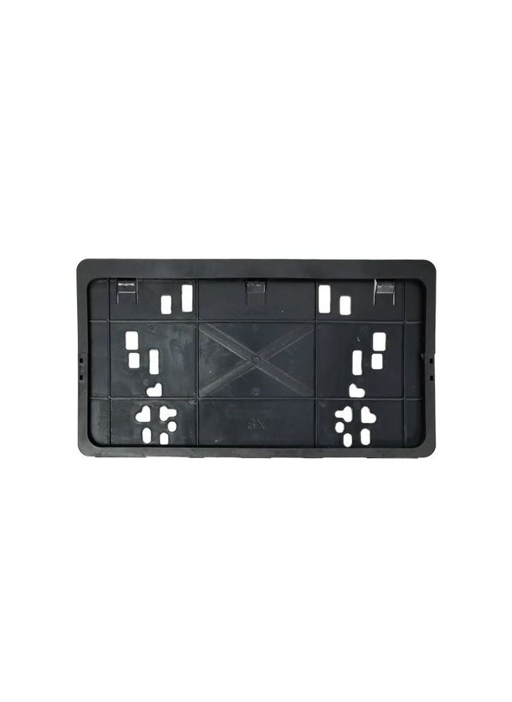 Generic High Quality Car Number Frame, Number Plate Holder, Car Number Plate Frame For All Cars,1 Pcs Black  - Image 3