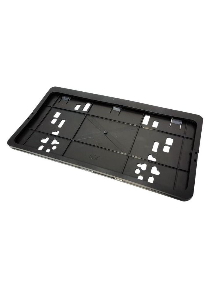 Generic High Quality Car Number Frame, Number Plate Holder, Car Number Plate Frame For All Cars,1 Pcs Black  - Image 4