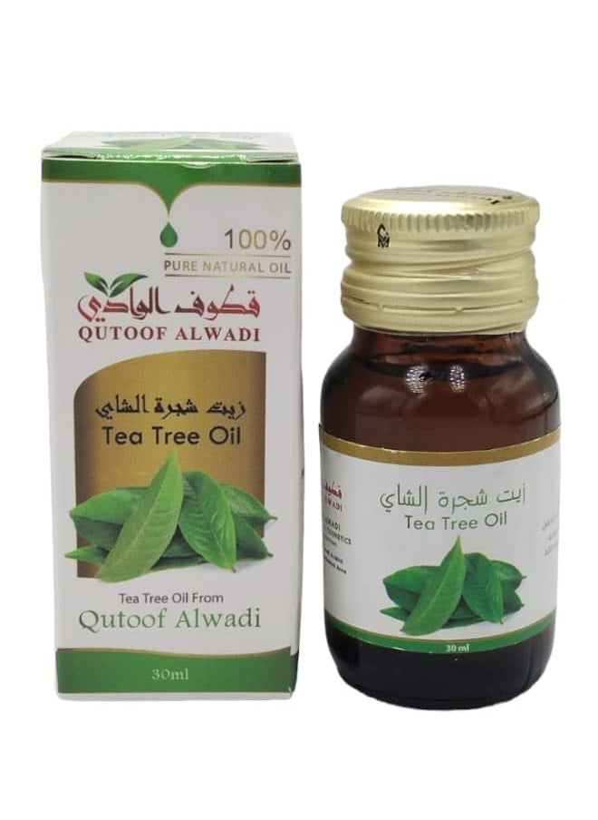 قطوف الوادي زيت شجرة الشاي الطبيعي 30 مل 