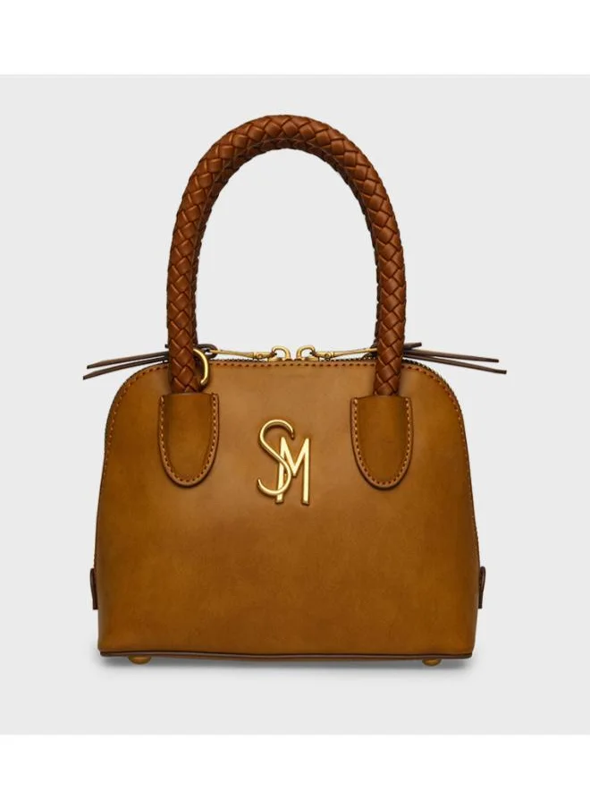 ستيف مادن Bropes Logo Top Handle Zip Over Satchel Bag