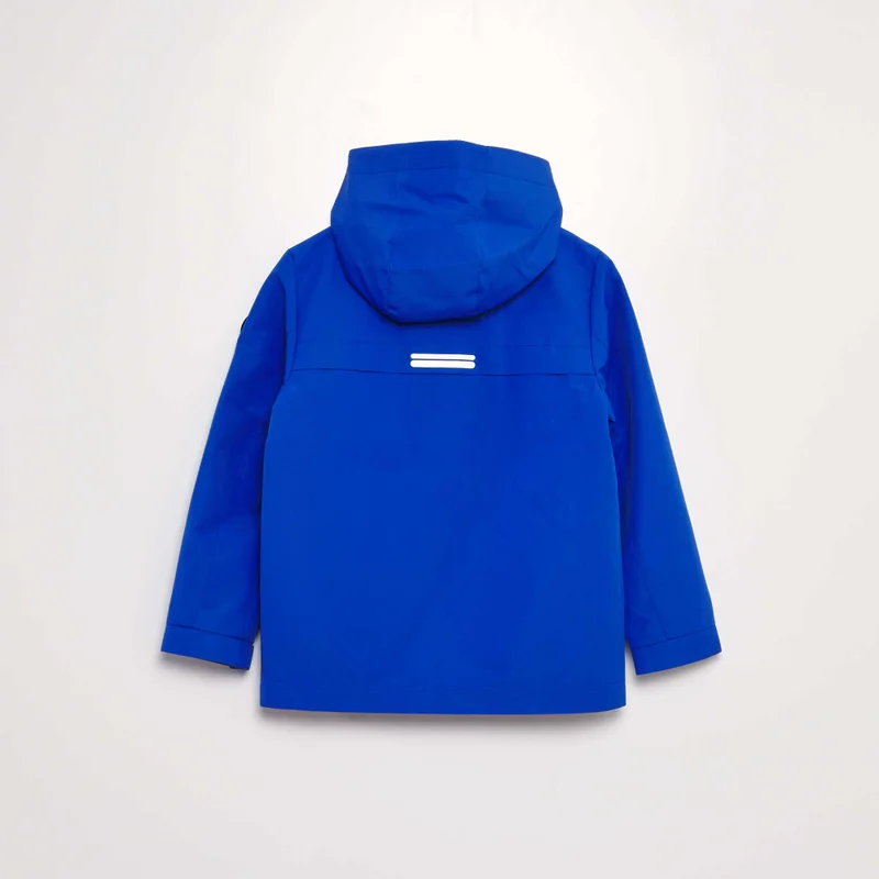 Kiabi Lightweight Hooded Parka Blue