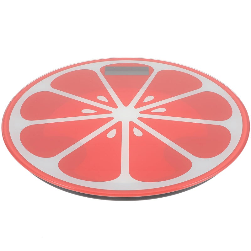 Watermelon Cartoon Body Weight Scale Portable Tempered Glass Bathroom Travel Scale - Image 2