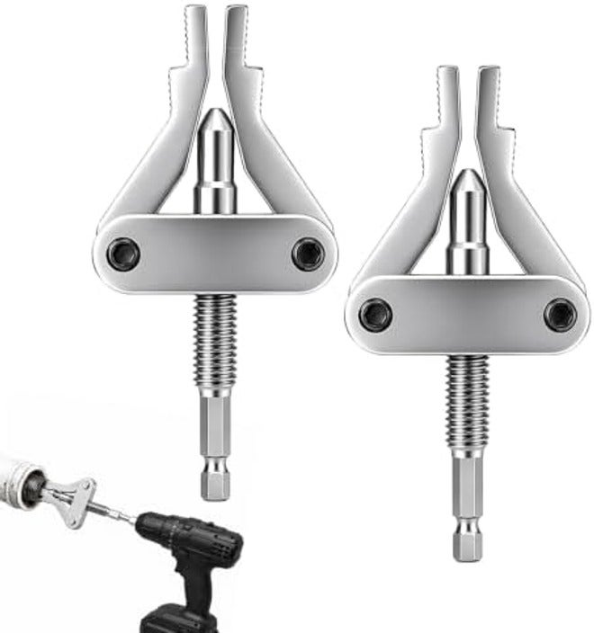 ODYSITE Broken Pipe Extractor Tool Set, 2-Piece Kit for 1/2", 3/4" & 1" Pipe  Threads - Image 3