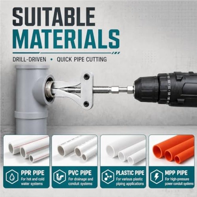 ODYSITE Broken Pipe Extractor Tool Set, 2-Piece Kit for 1/2", 3/4" & 1" Pipe  Threads - Image 5