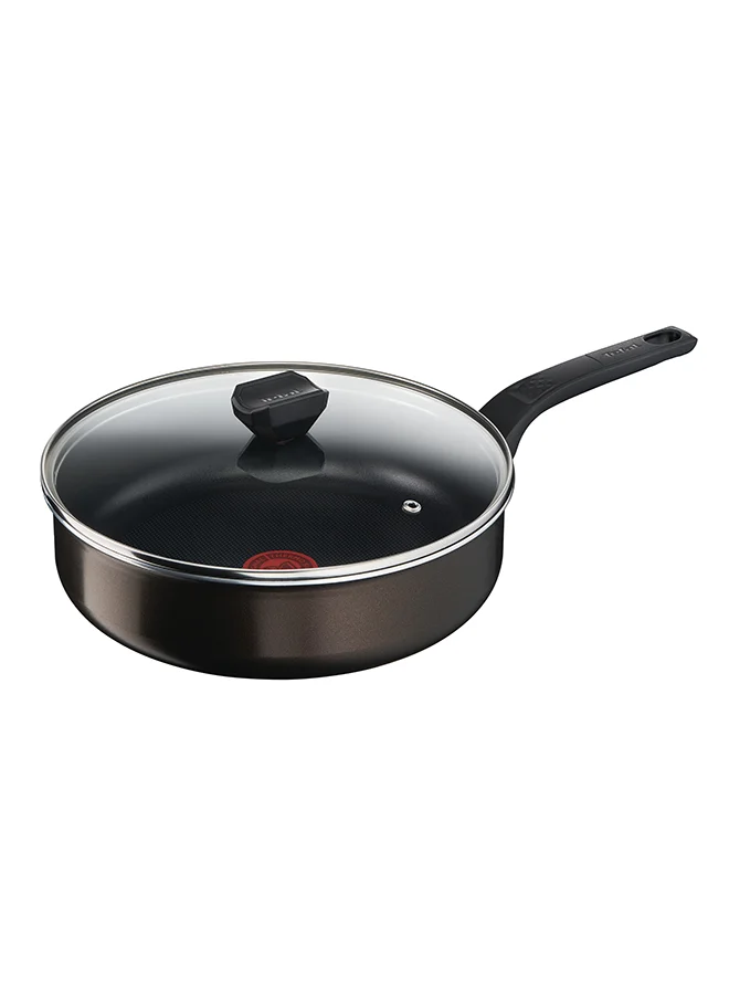تيفال TEFAL EASY COOK AND CLEAN | Sautepan 26 cm |  easy clean | non stick coating | thermo signal | heat indicator | diffusion base | healthy | safe cookware | Made in France | 2 Years Warranty |  B5543302